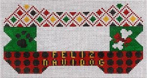 BP-88 Feliz Navidog Dog Bone