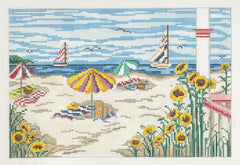 2139-NB Tranquil Summer Beach Scene