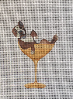 FF-07 Boston Terrier in Glass