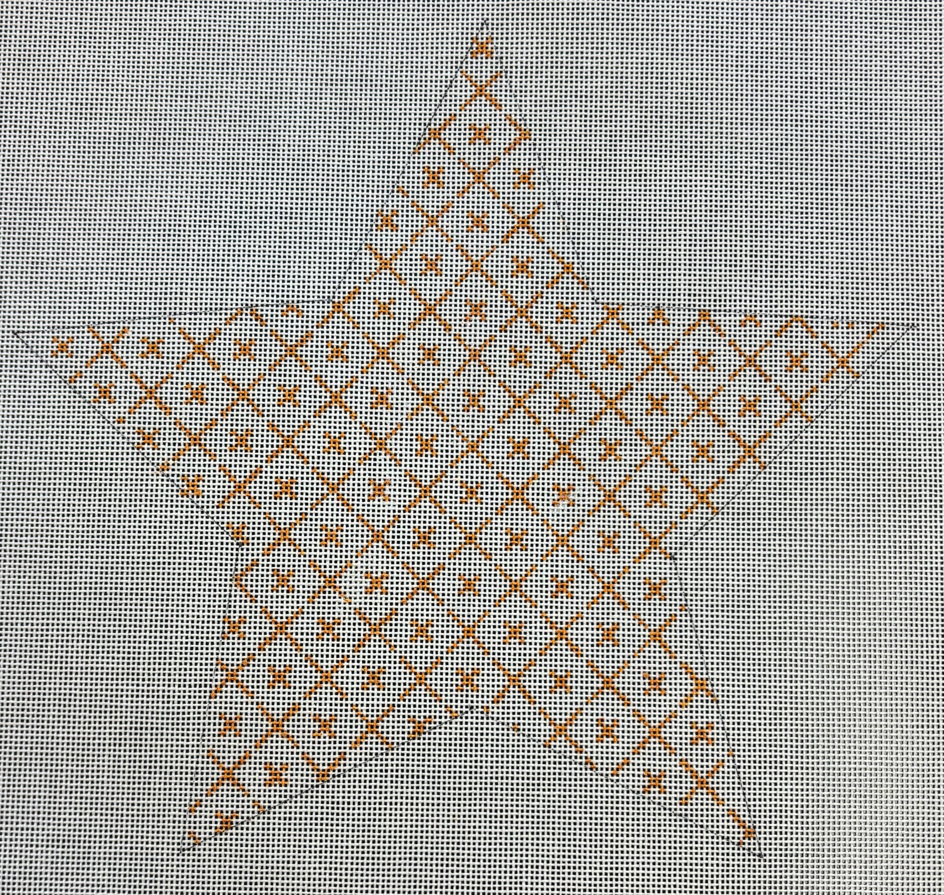 WG11838 Mara's Star Tree Topper - Gold