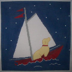 LM-PL22 To the North Star Yellow Labrador