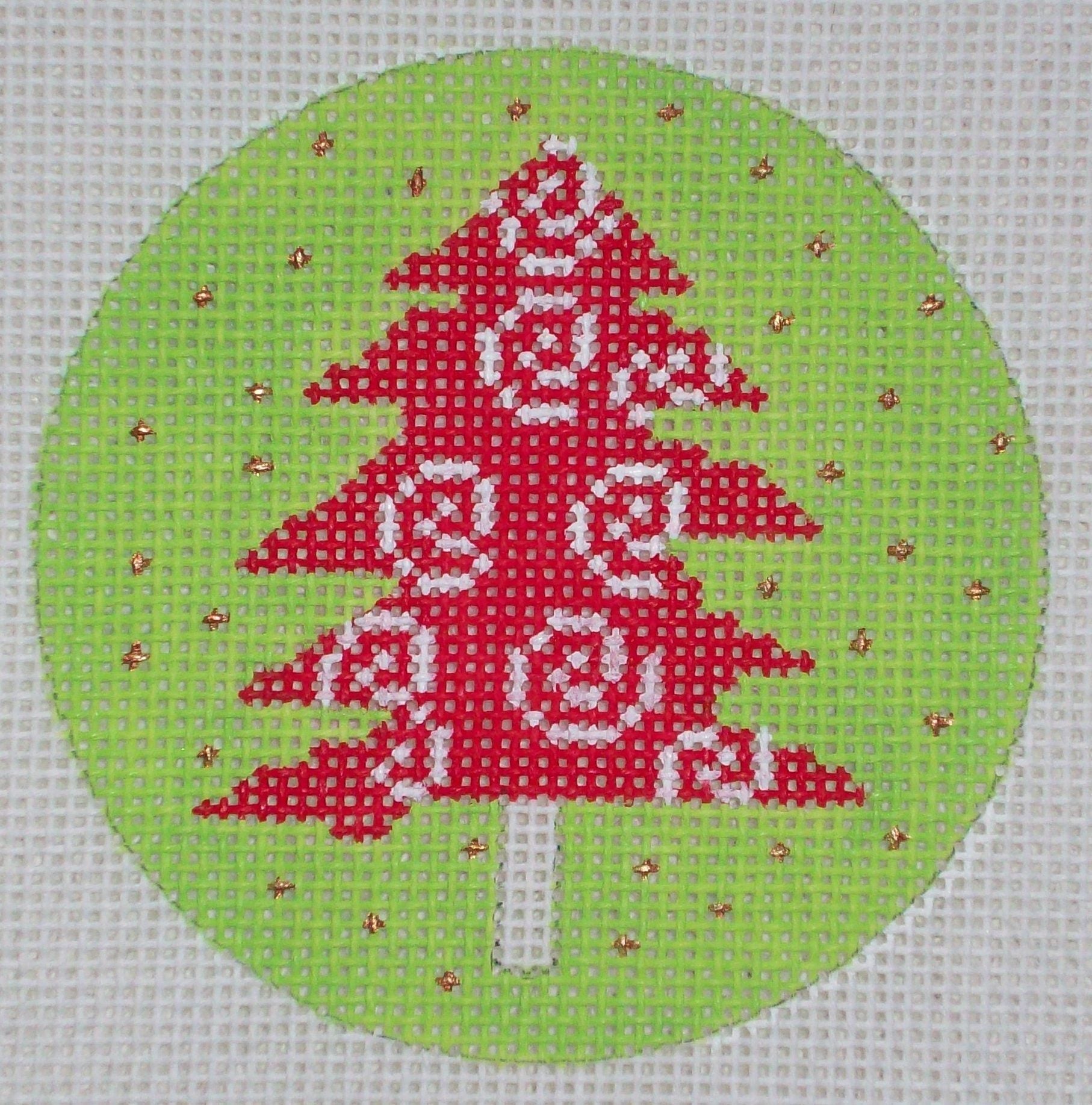 DK-EX29 Red Tree on Green