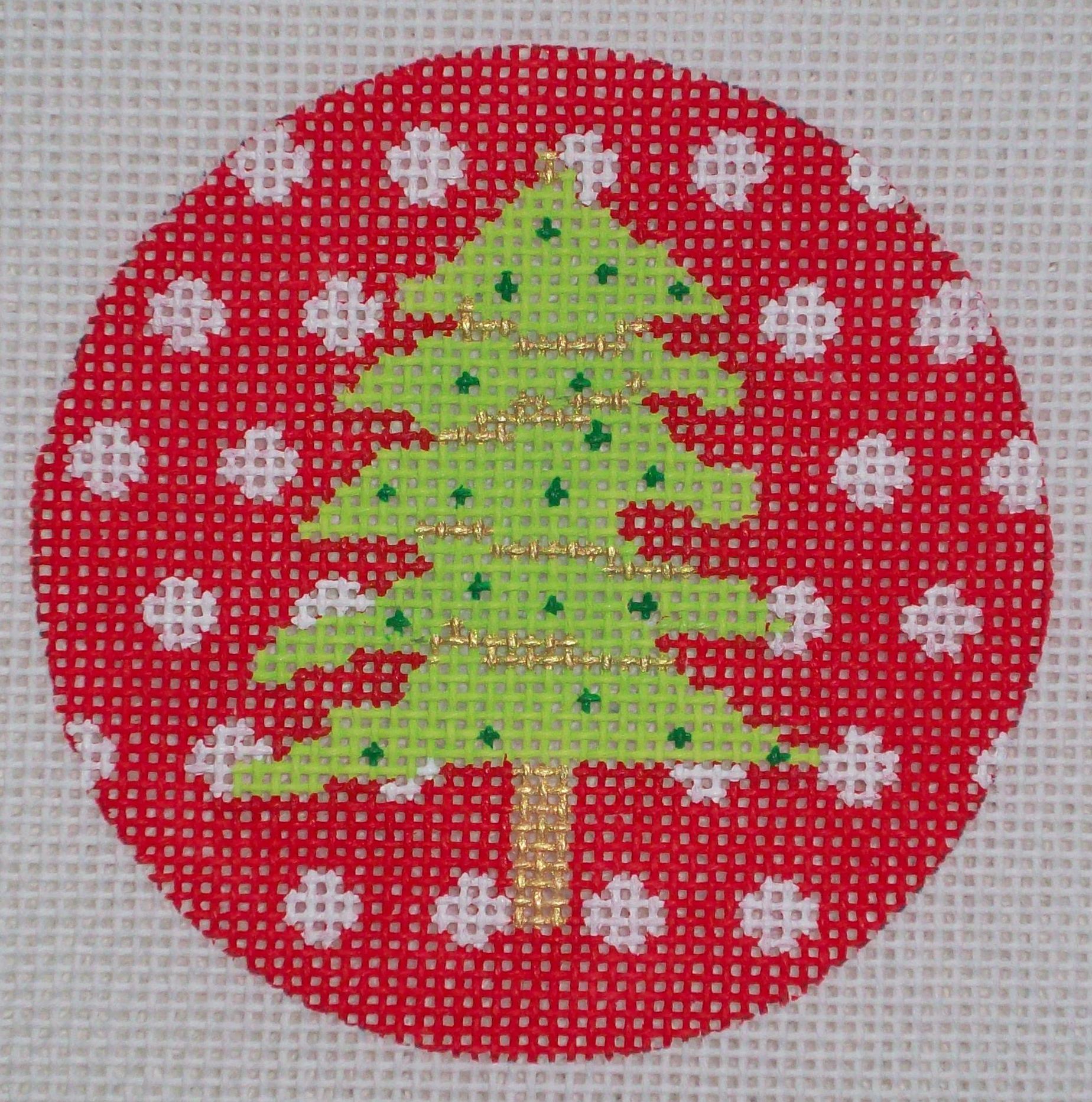 DK-EX30 Green Tree on Red