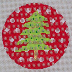 DK-EX30 Green Tree on Red