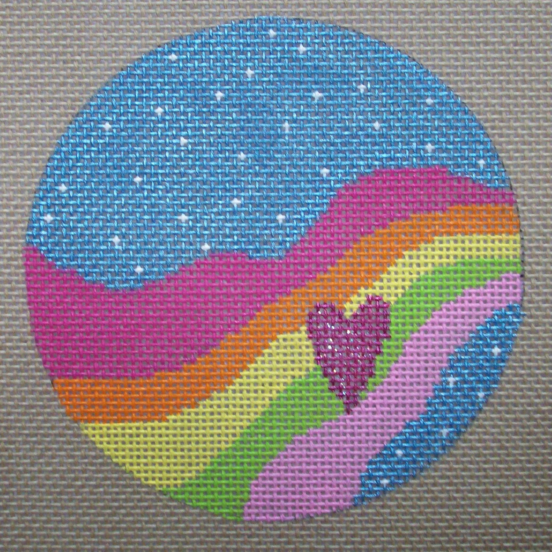 SA-XO47 Rainbow with Heart