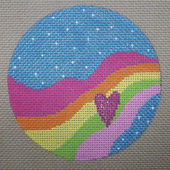 SA-XO47 Rainbow with Heart