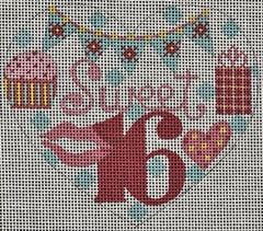 CH-1047 Sweet 16 Heart