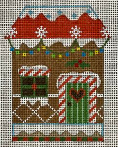 CH-1091 Gingerbread House 2 - stitchguide available