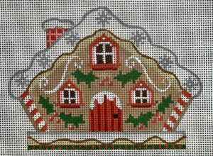 CH-1095 Gingerbread House 6 - stitchguide available