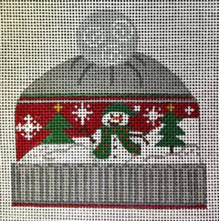 CH-1118 Snowman Stocking Cap