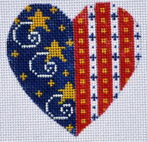 CH-112 Patriotic Heart