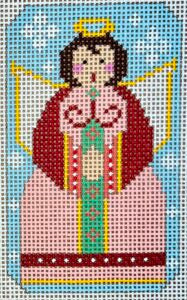 CH-1250 Pink Angel Ornament