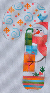 CH-130 Snowman with Bird Candy Cane