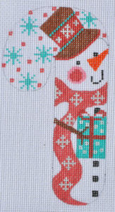 CH-131 Tipped Hat Snowman Candy Cane