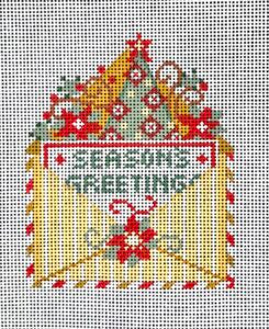 CH-1316 Season's Greetings Letter - stitchguide available