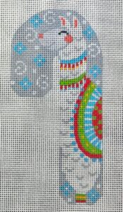 CH-1360 Silver Llama Candy Cane