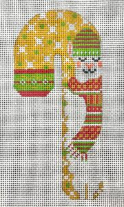 CH-1361 Gold Llama Candy Cane