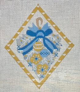 CH-1617 Diamond Gold Ornaments