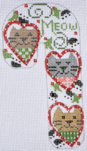 CH-242 Cat Heart Candy Cane