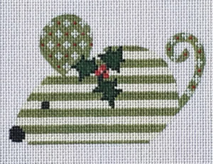 CH-268 Horizontal Striped Mouse - Green