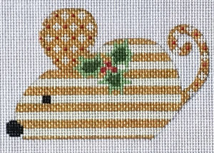 CH-269 Horizontal Striped Mouse - Gold