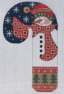 CH-285 Traditional Snowman Candy Cane
