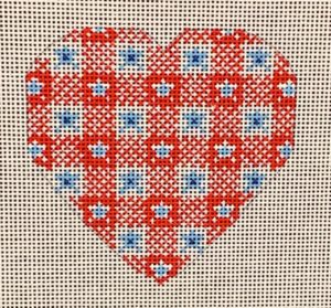 CH-334 Red and Blue Heart