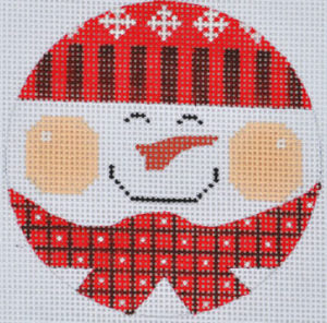 CH-402 Red Snowman Ornament
