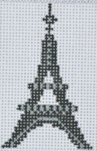 CH-408 Eiffel Tower Luggage Tag