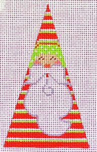 CH-615 Horizontal Stripes Santa - Triangle