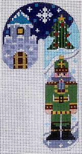 CH-695 Green Nutcracker Candy Cane