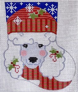 CH-705 Poodle Mini Stocking