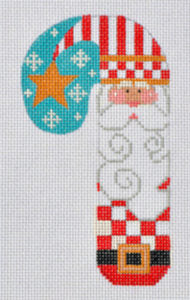 CH-79 Santa With Star Candy Cane