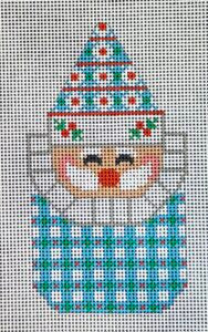 CH-853 Teal Santa
