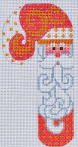 CH-99 Orange Swirl Santa