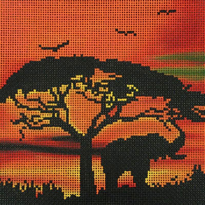 D5124 African Safari Sunset