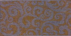 DE121 Silver and Gold Eyeglass Case