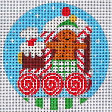 DO159 Gingerbread Train Engine
