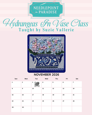 Hydrangeas in Vase, Taught by Suzie Vallerie