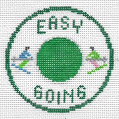 Doolittle Stitchery B662 Easy Going Badge