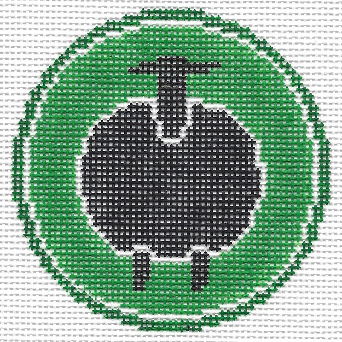 Doolittle Stitchery B675 Black Sheep Badge