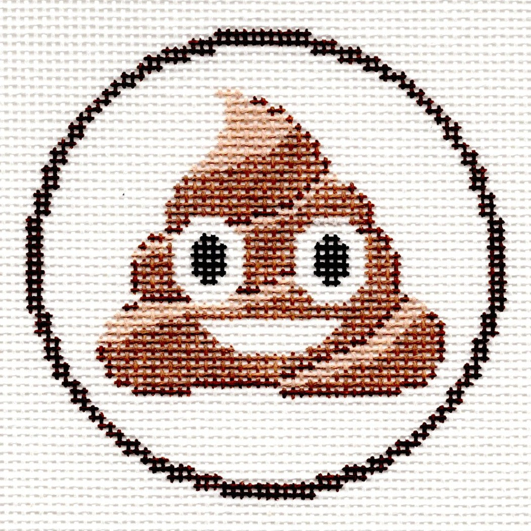 Doolittle Stitchery B680 Poop Badge