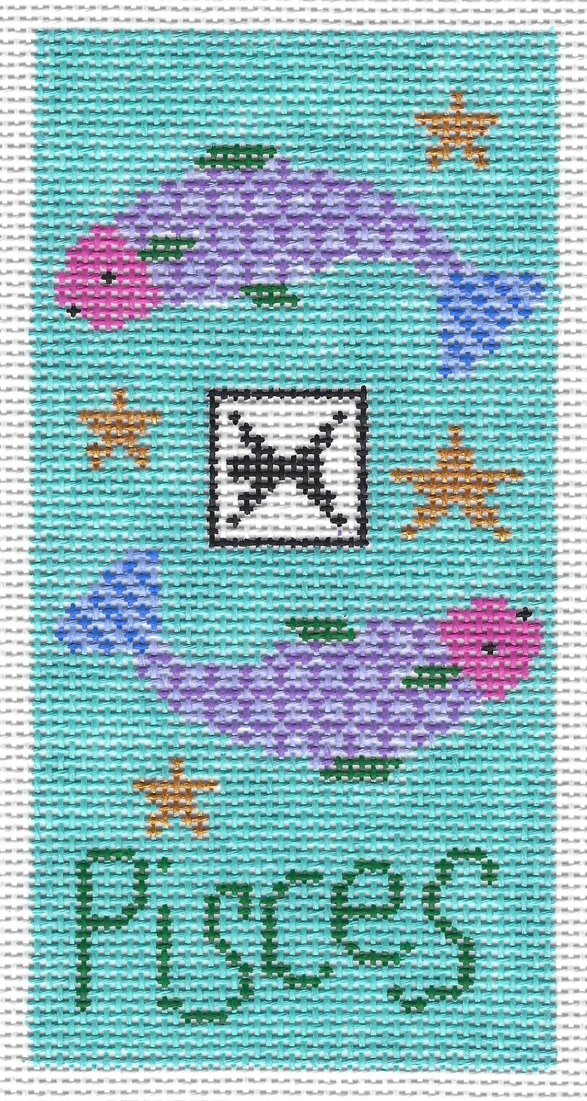Doolittle Stitchery EZ103 Pisces Zodiac Eyeglass Case