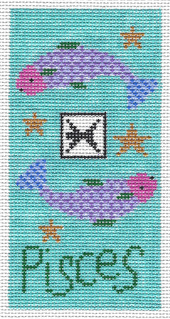 Doolittle Stitchery EZ103 Pisces Zodiac Eyeglass Case
