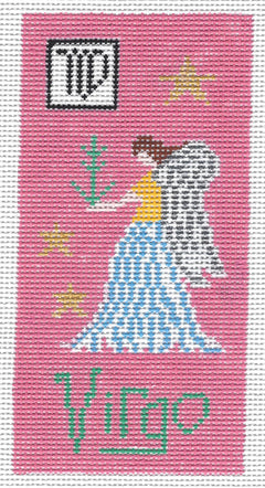 Doolittle Stitchery EZ108 Virgo Zodiac Eyeglass Case