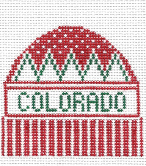 Doolittle Stitchery H202 Colorado State Hat