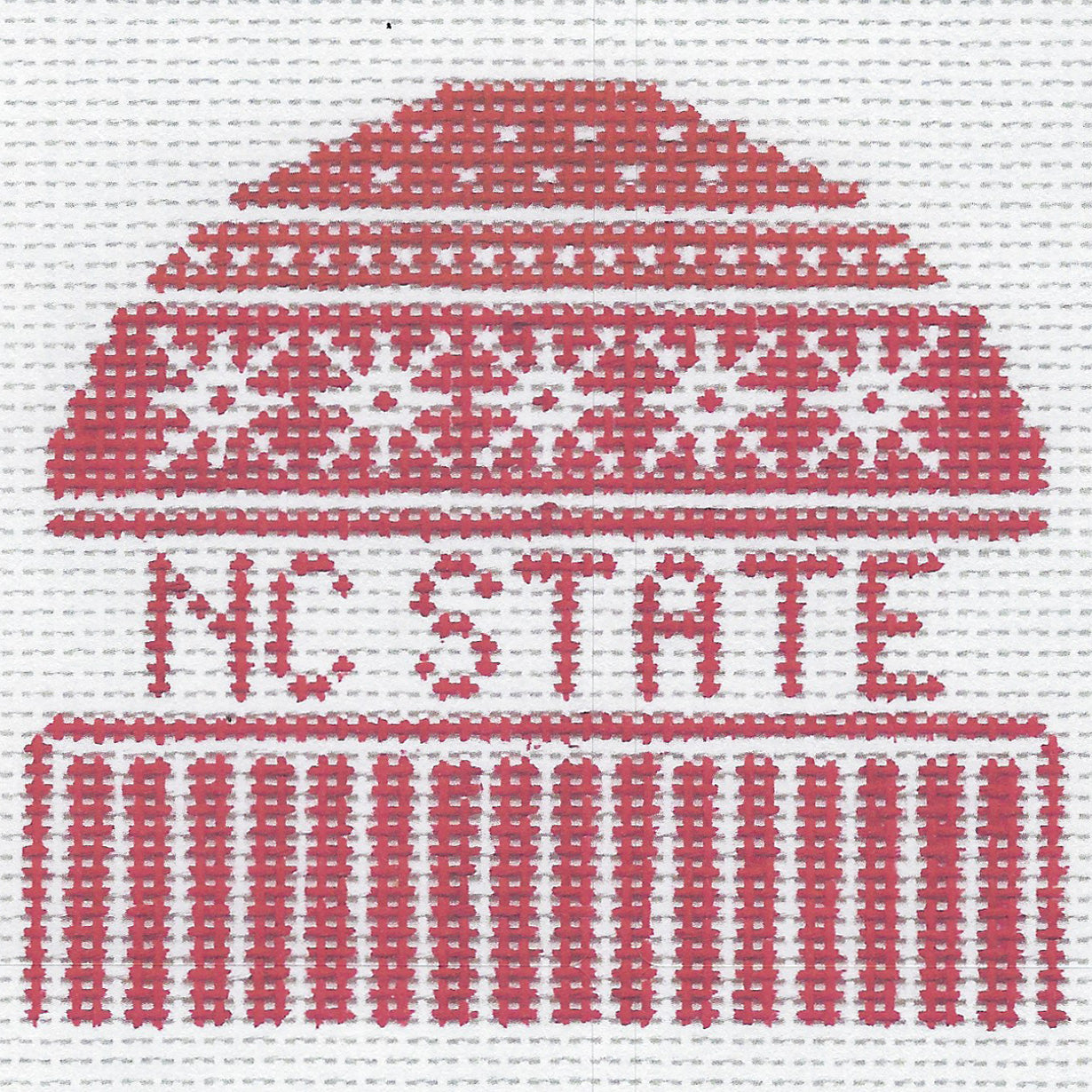 Doolittle Stitchery H209 North Carolina State, NC Hat