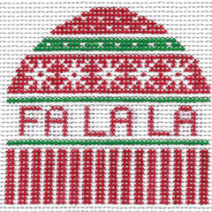 Doolittle Stitchery H276 FA LA LA Hat