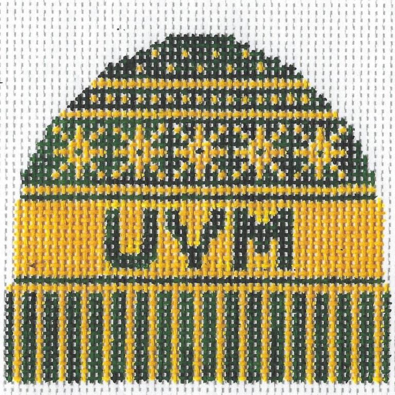 Doolittle Stitchery H395 University of Vermont, VT Hat