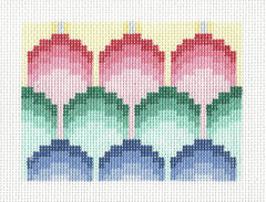 Doolittle Stitchery P122 Lollipop Coin Clutch